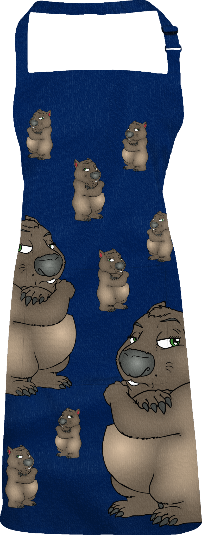 Wally Wombat Apron - fungear.com.au
