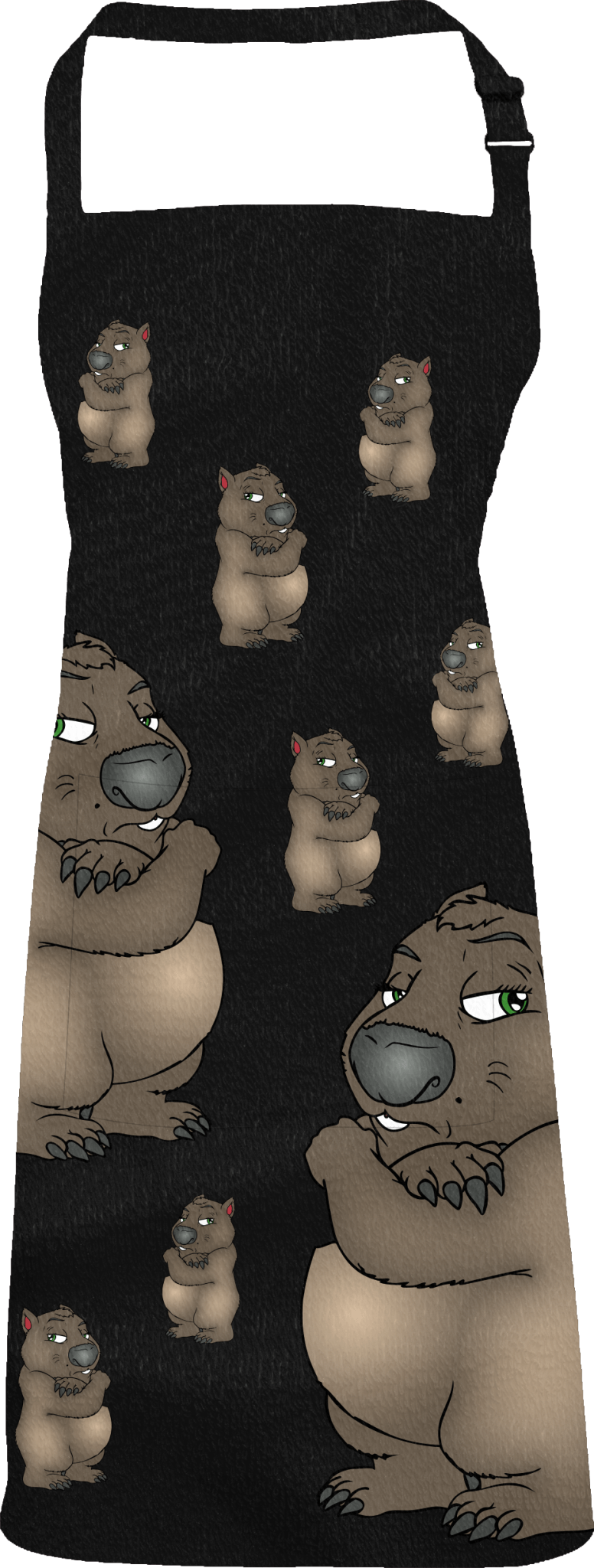 Wally Wombat Apron - fungear.com.au