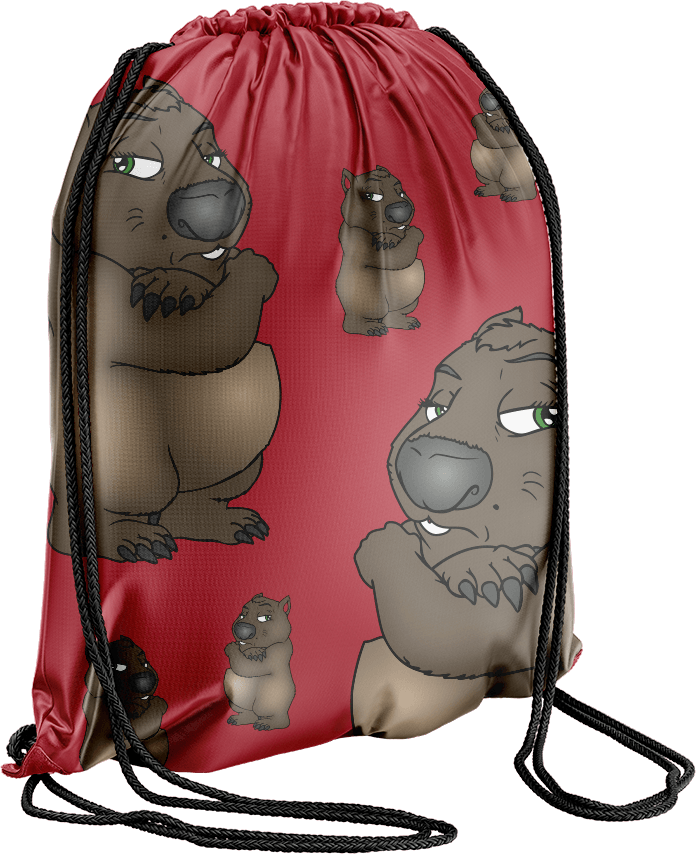 Wally Wombat Back Bag - fungear.com.au