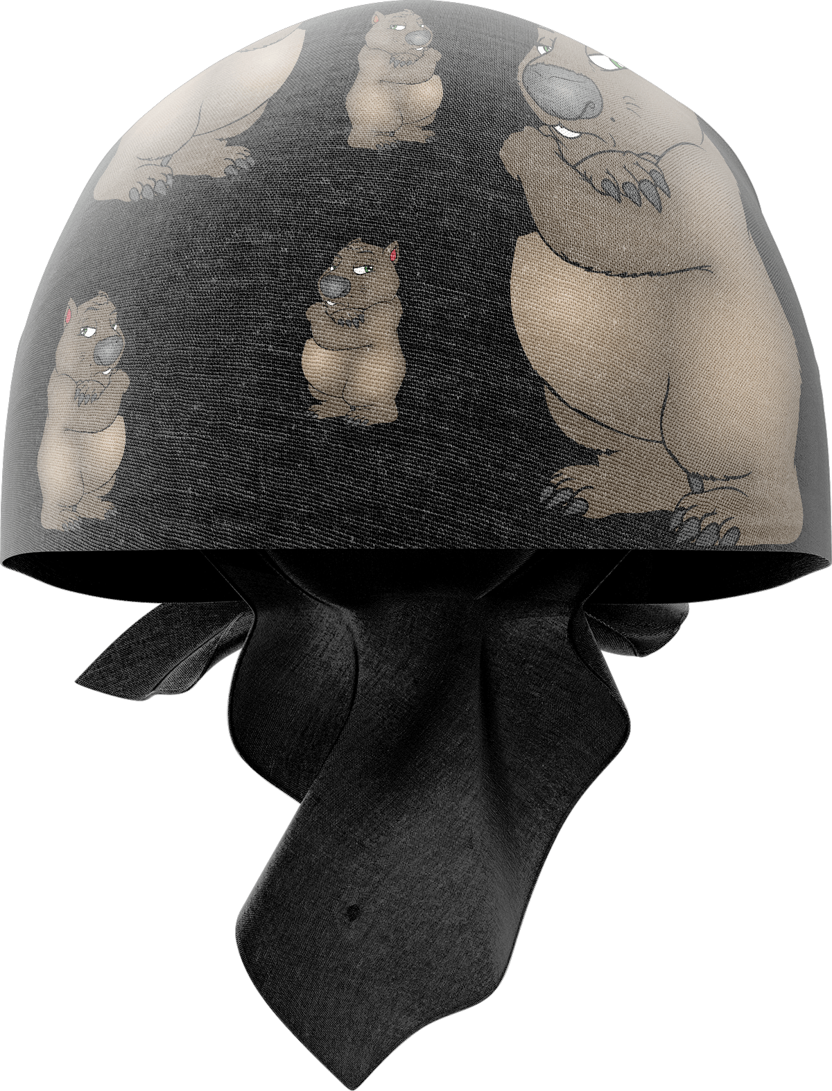 Wally Wombat Bandannas - fungear.com.au