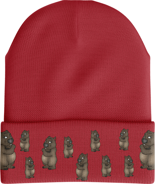 Wally Wombat Beanie - fungear.com.au