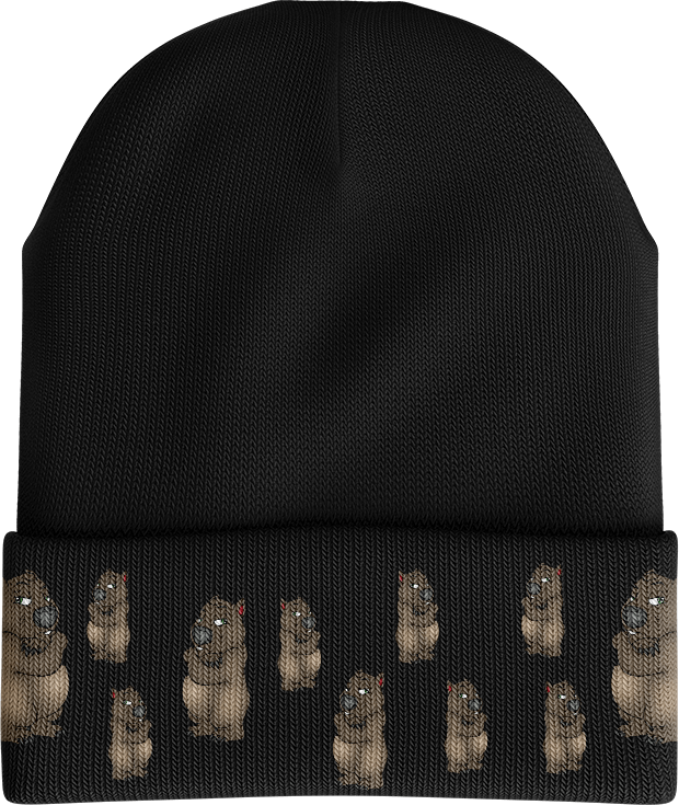 Wally Wombat Beanie - fungear.com.au
