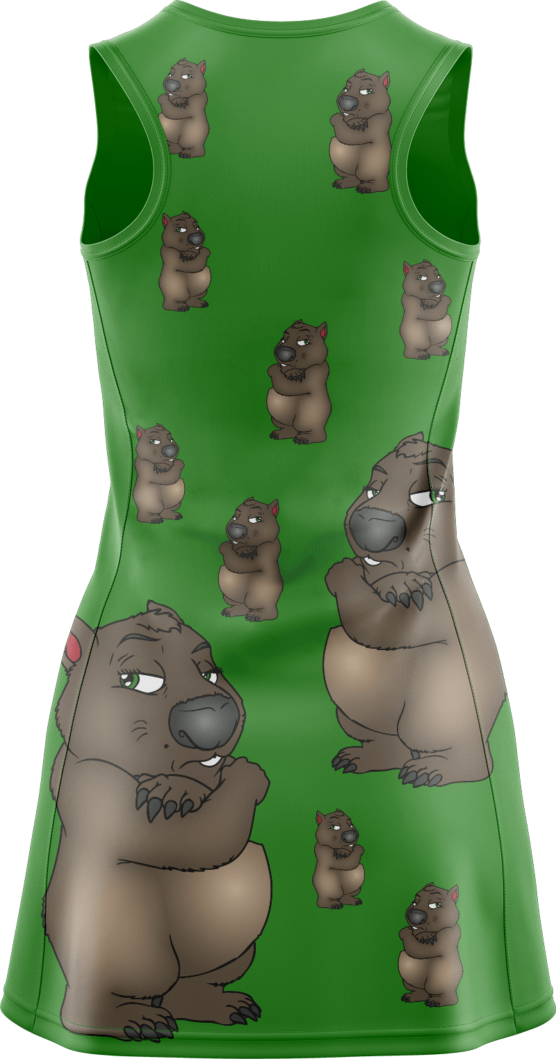 Wally Wombat Ladies Mini Dress - fungear.com.au