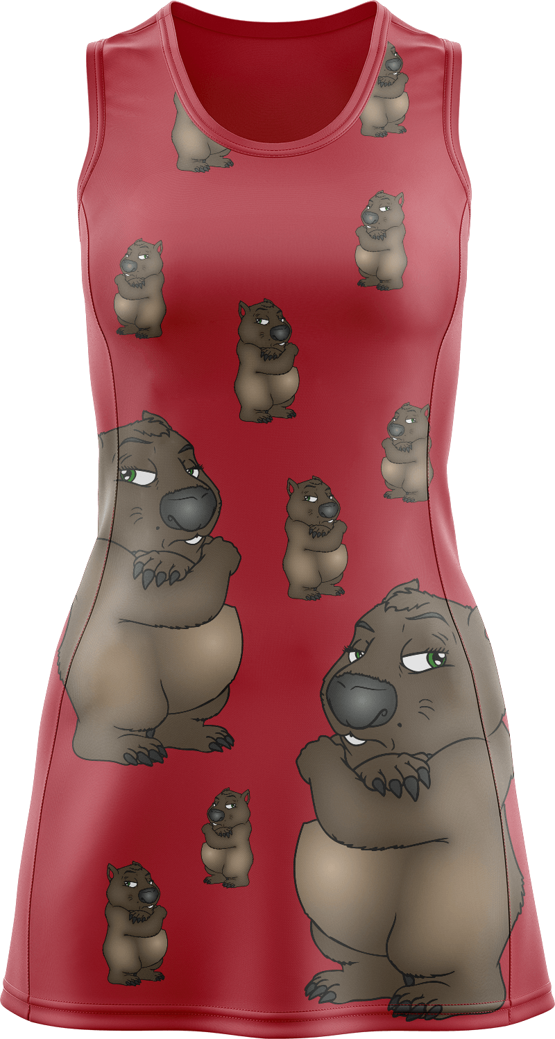 Wally Wombat Ladies Mini Dress - fungear.com.au