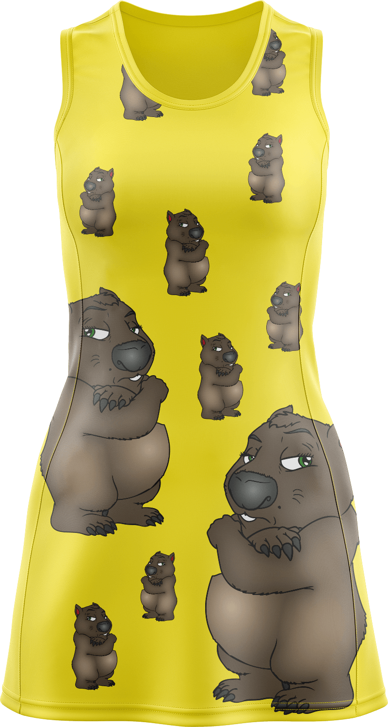 Wally Wombat Ladies Mini Dress - fungear.com.au