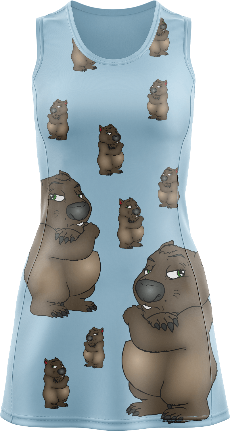Wally Wombat Ladies Mini Dress - fungear.com.au
