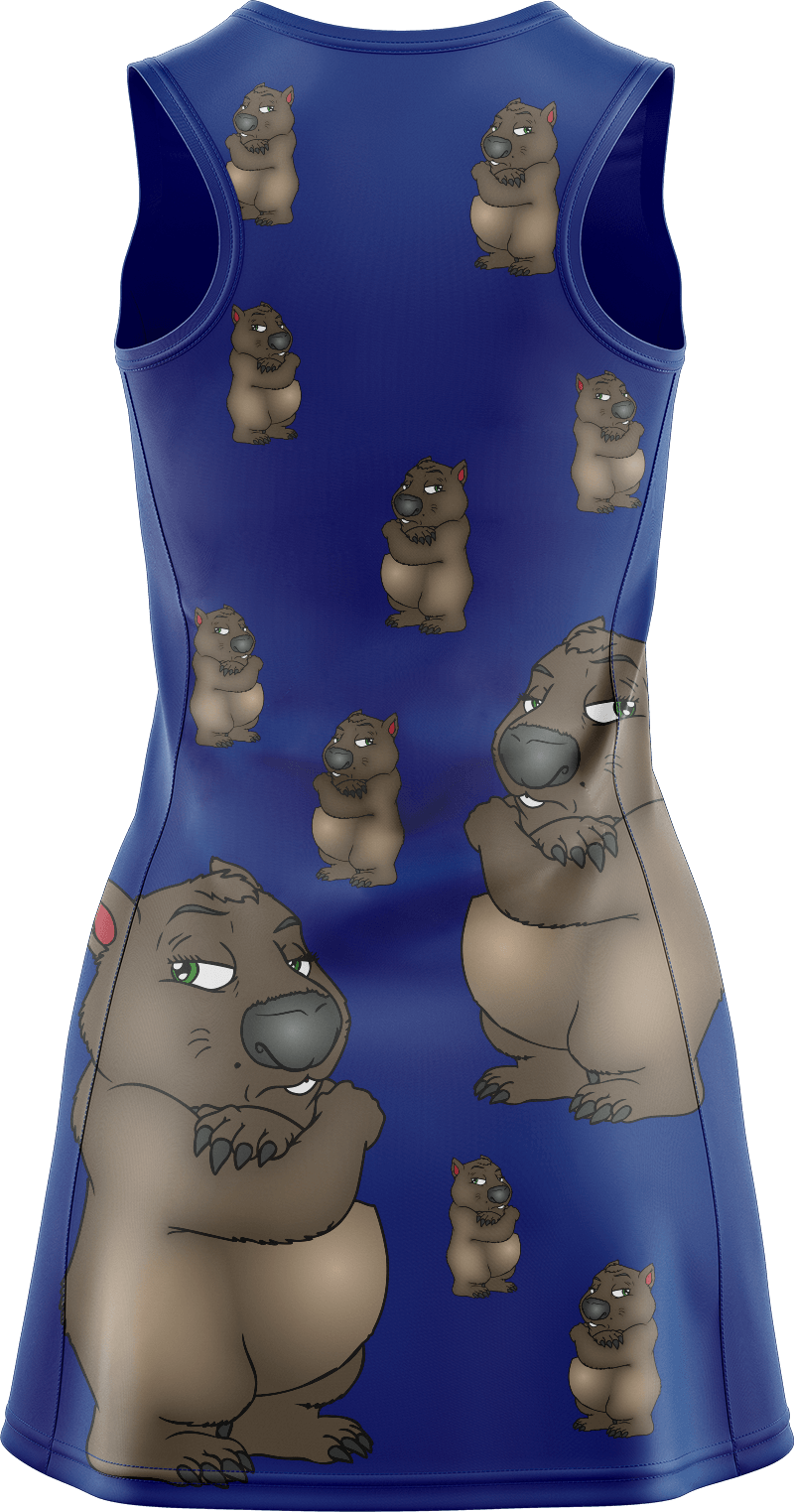 Wally Wombat Ladies Mini Dress - fungear.com.au