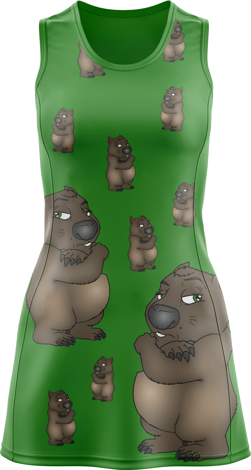 Wally Wombat Ladies Mini Dress - fungear.com.au