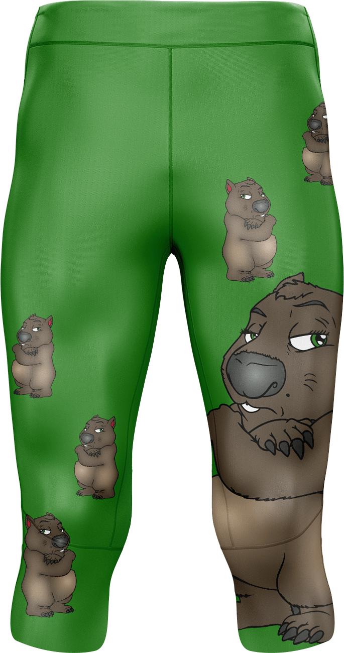 Wally Wombat tights 3/4 or full length