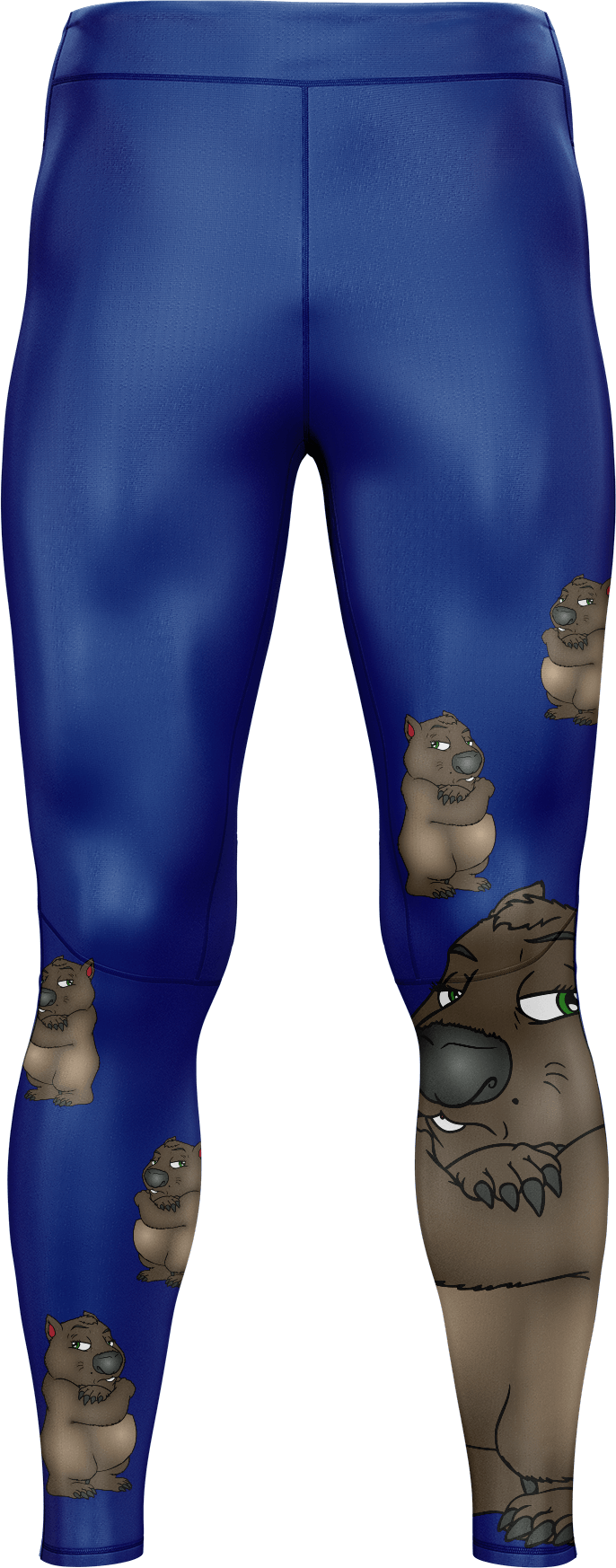 Wally Wombat tights 3/4 or full length - fungear.com.au