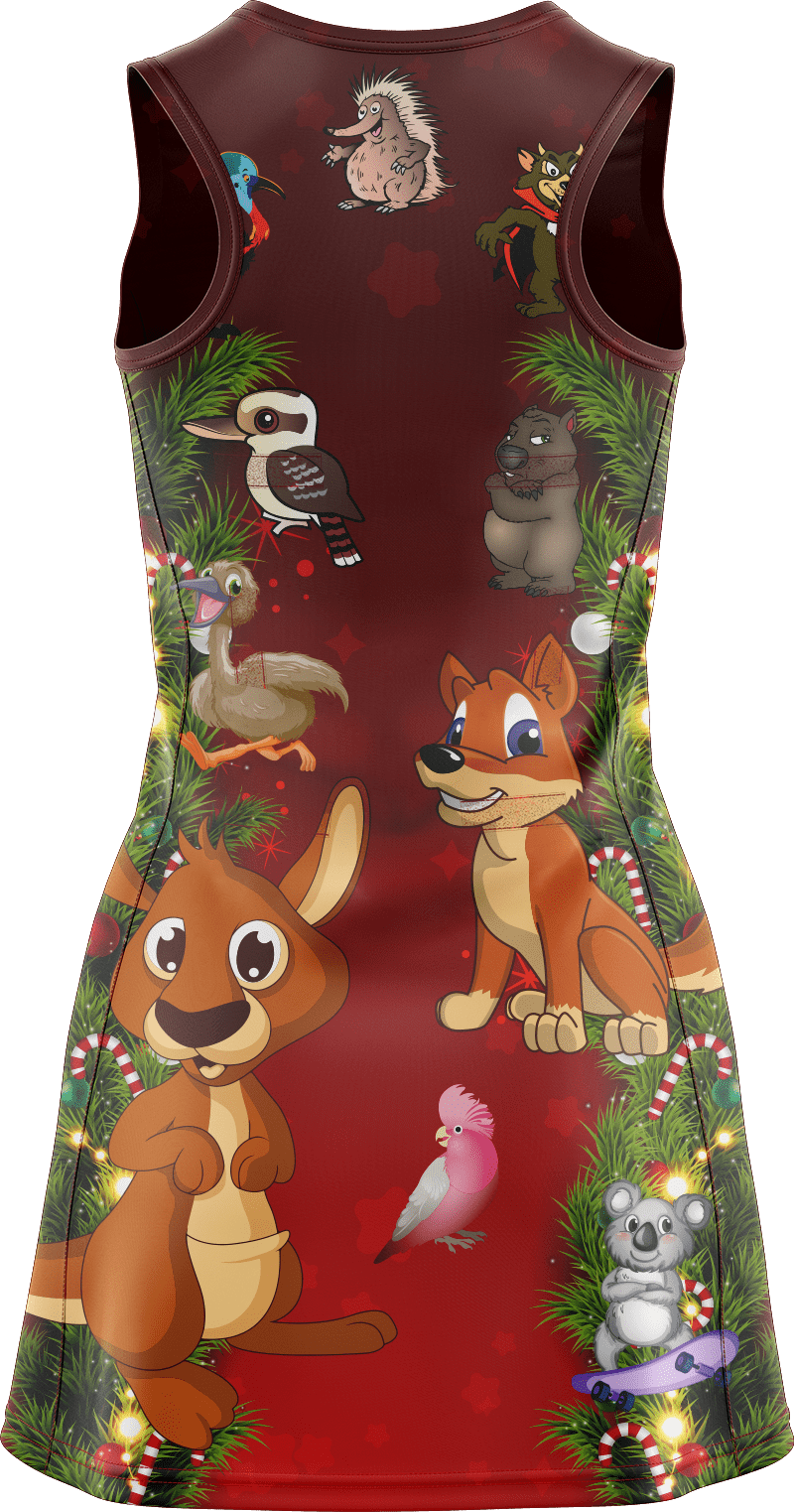 Xmas Ladies Mini Dress - fungear.com.au