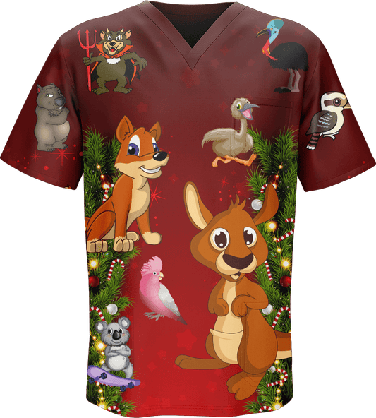 Xmas Scrubs - fungear.com.au