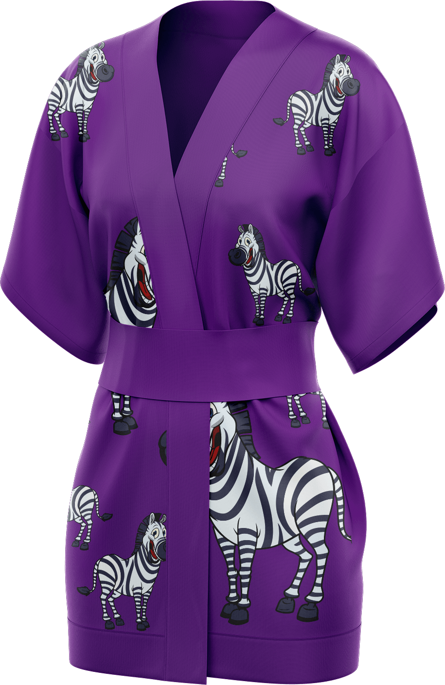 Ziva Zebra Kimono - fungear.com.au