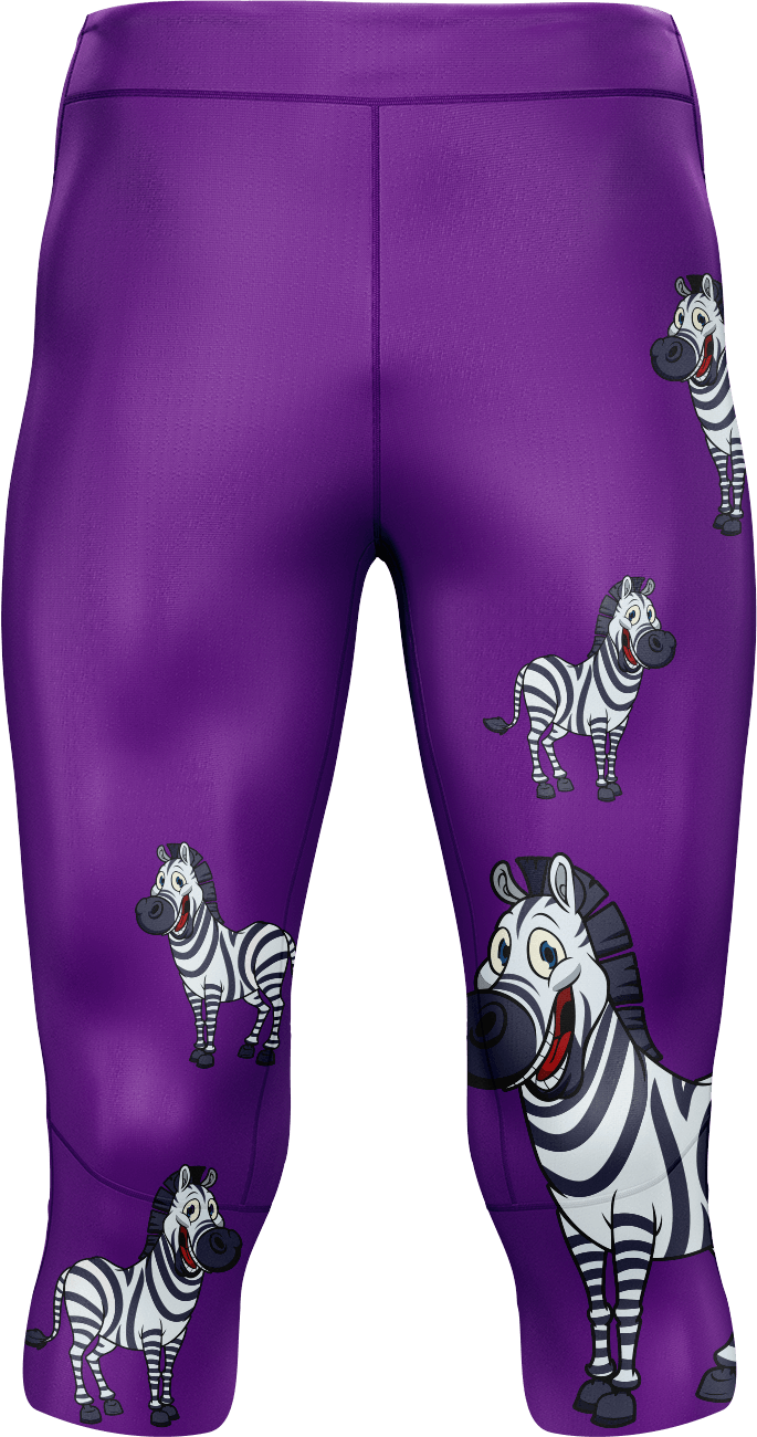 Ziva Zebra Tights 3/4 or full length - fungear.com.au