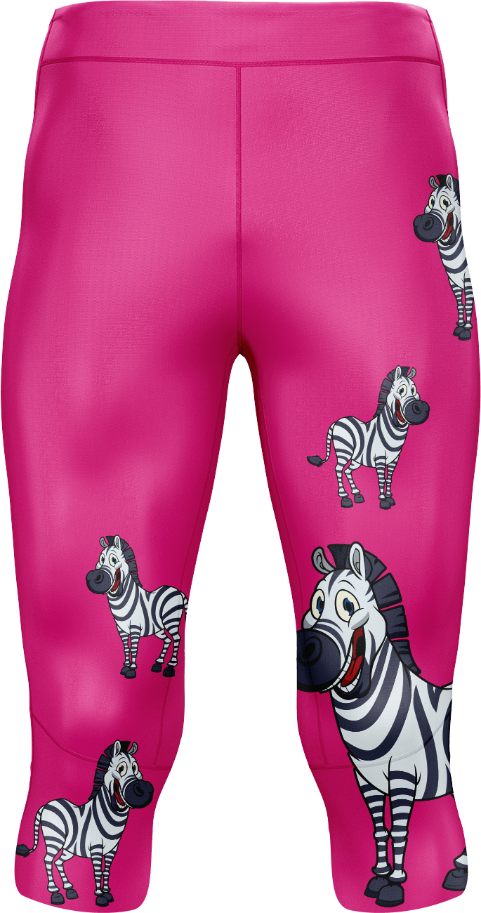 Ziva Zebra Tights 3/4 or full length - fungear.com.au