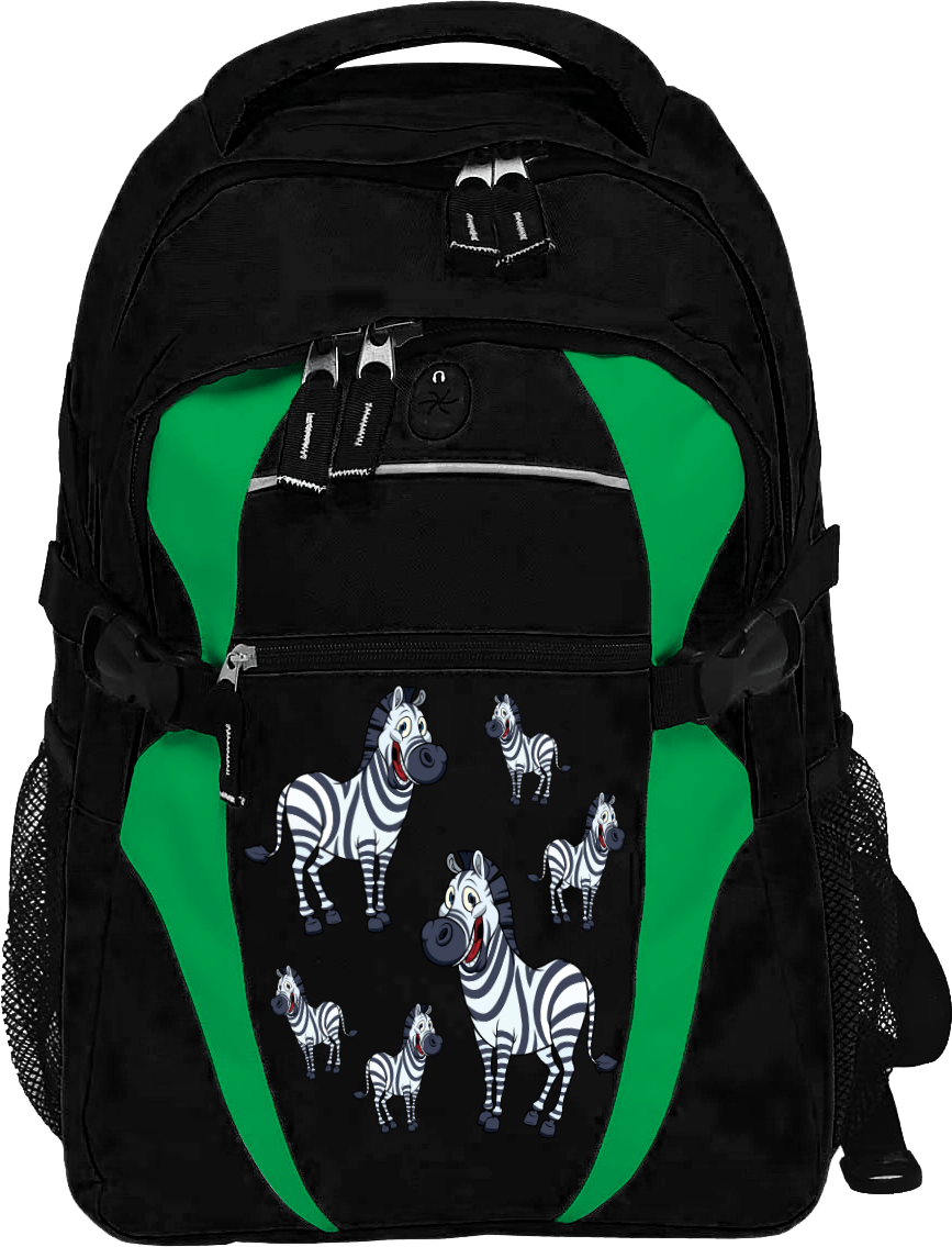 Ziva Zebra Zenith Backpack Limited Edition - fungear.com.au