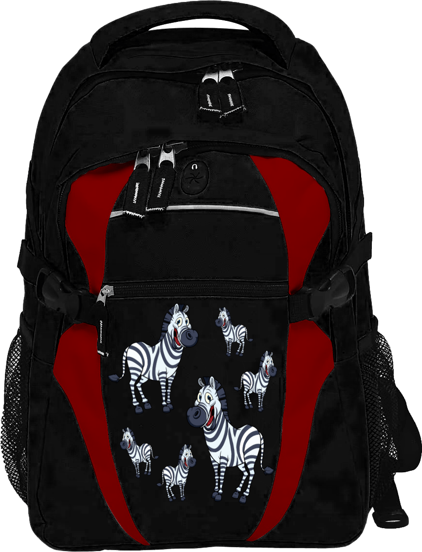Ziva Zebra Zenith Backpack Limited Edition - fungear.com.au