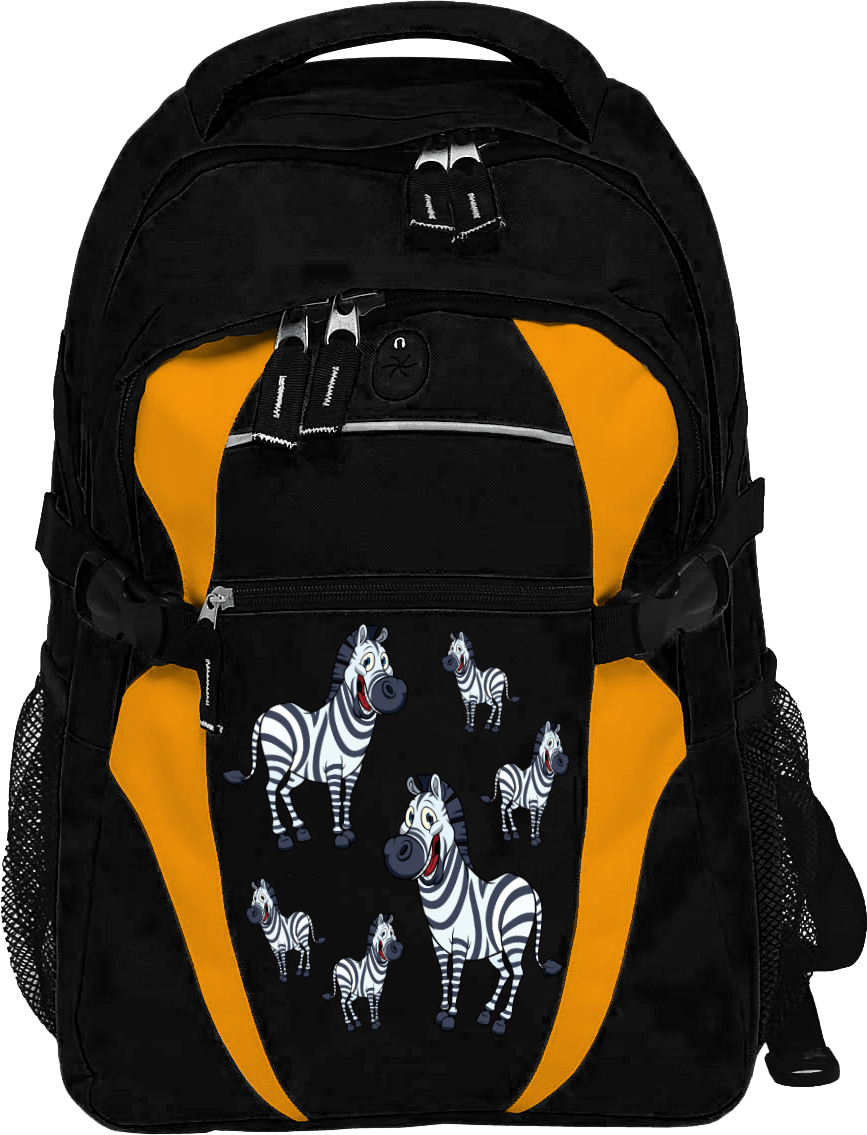 Ziva Zebra Zenith Backpack Limited Edition - fungear.com.au