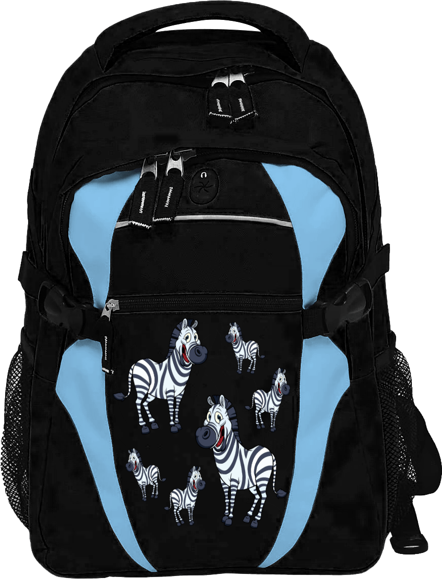 Ziva Zebra Zenith Backpack Limited Edition - fungear.com.au