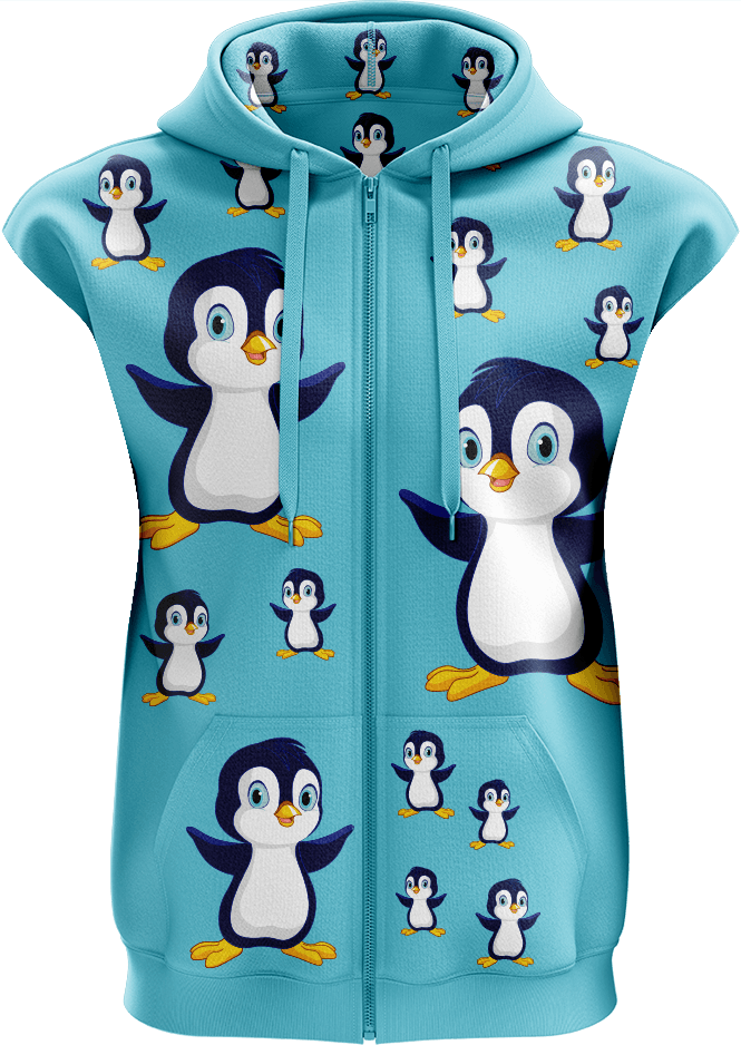 Sleeveless Hoodie Jackets