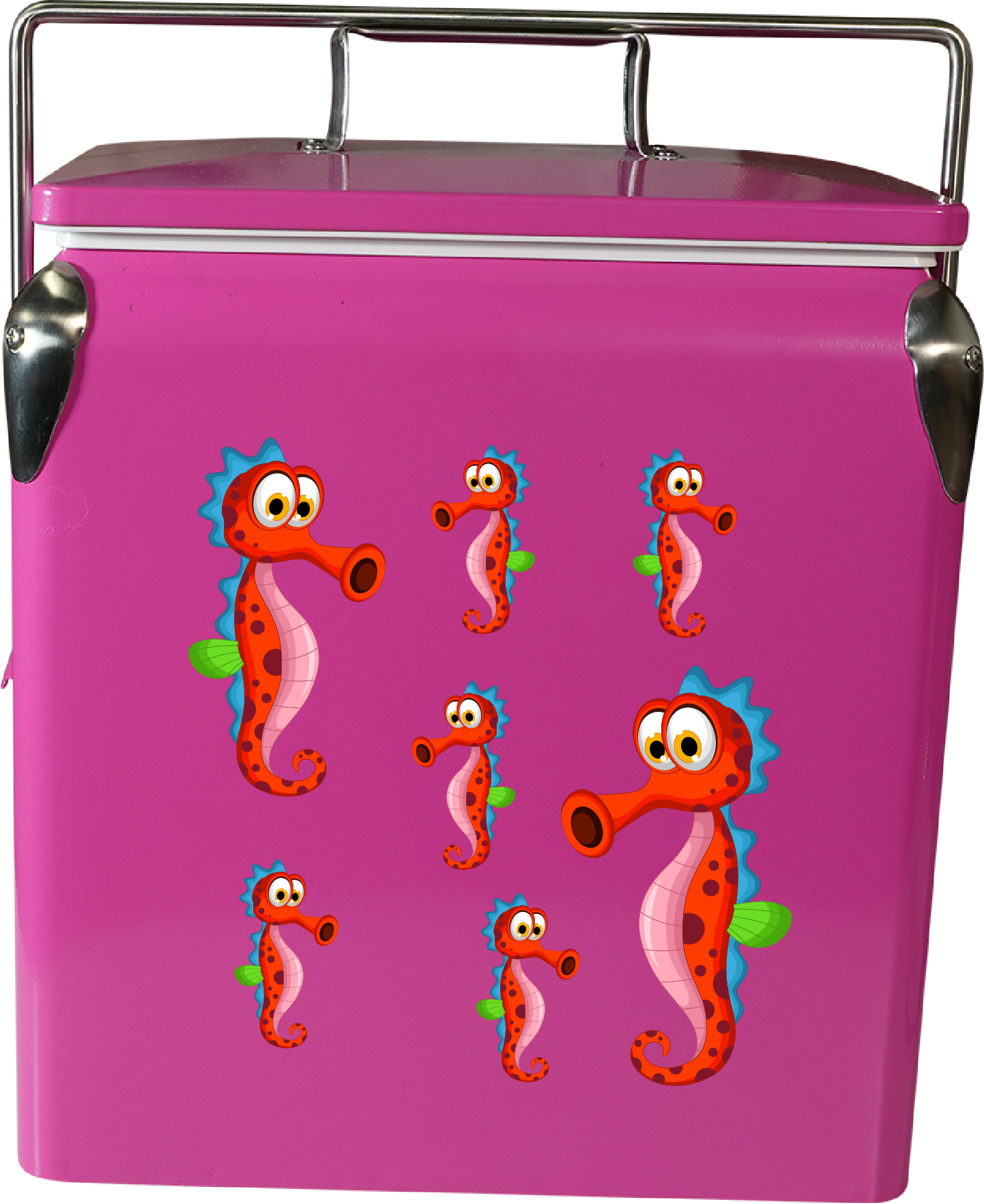 Sassy Seahorse Cooler Box