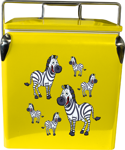 Ziva Zebra Cooler Box