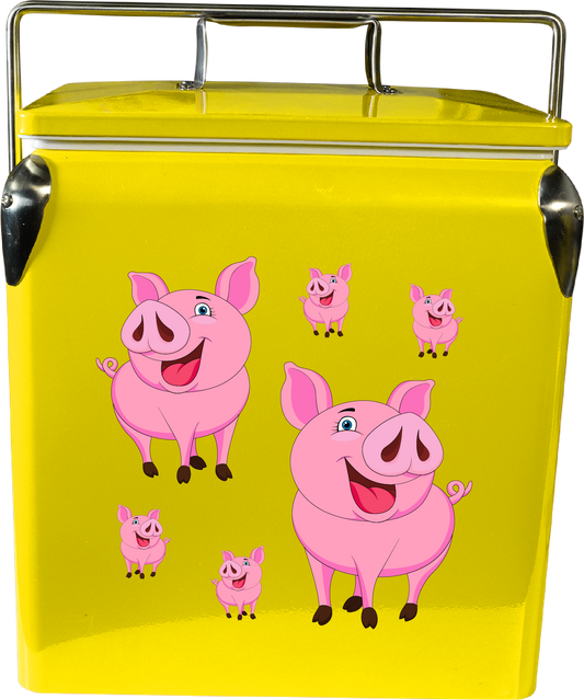 Percy Pig Cooler Box