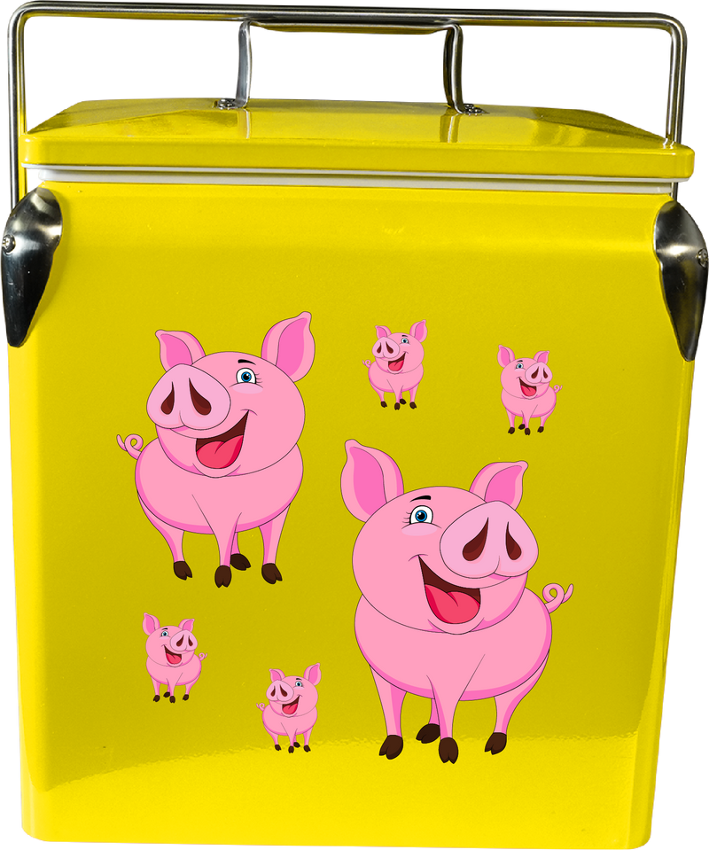 Percy Pig Cooler Box