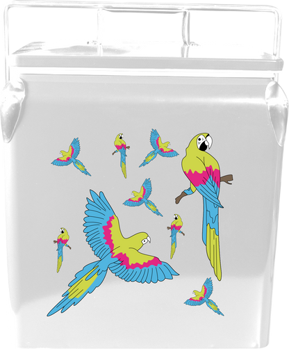 Majectic Macaw Cooler Box