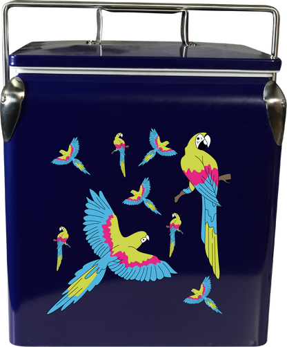 Majectic Macaw Cooler Box