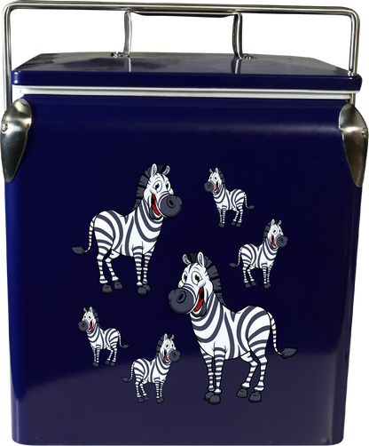 Ziva Zebra Cooler Box