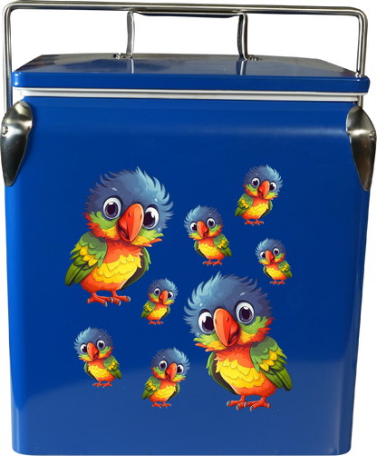 Rainbow Lorikeet Cooler Box