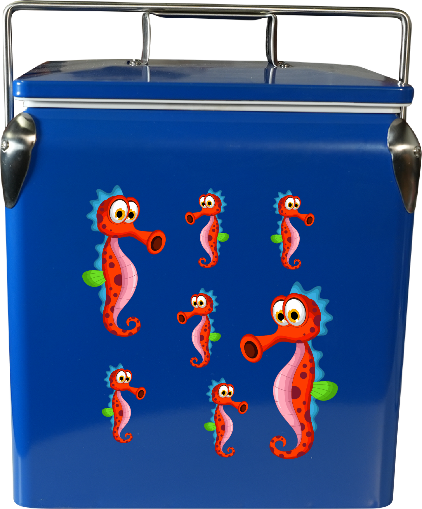 Sassy Seahorse Cooler Box