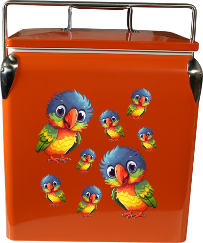 Rainbow Lorikeet Cooler Box