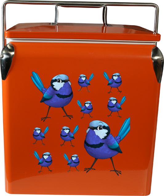 Blue Wren Cooler Box