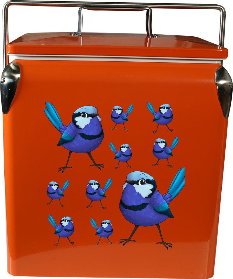 Blue Wren Cooler Box