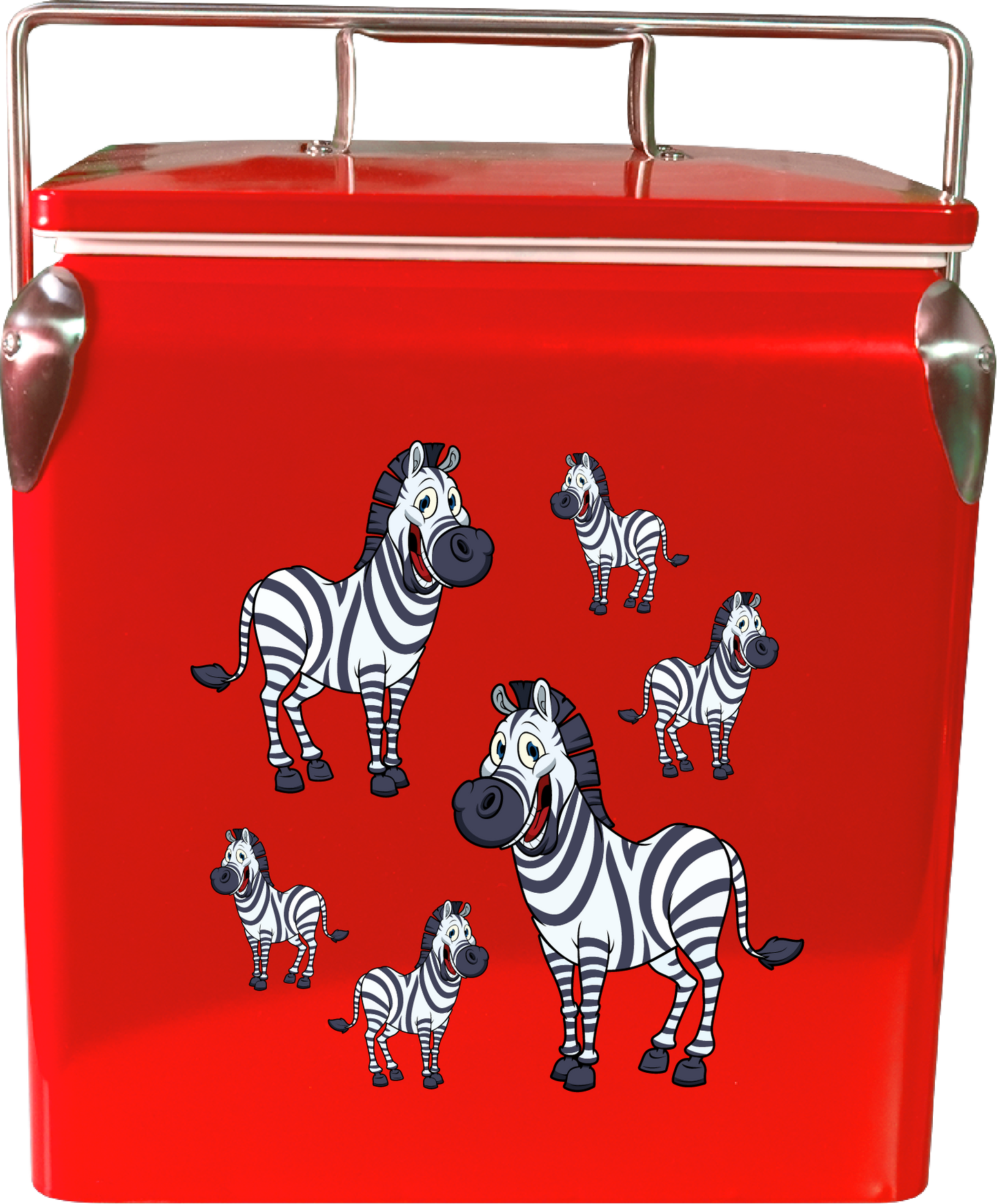 Ziva Zebra Cooler Box