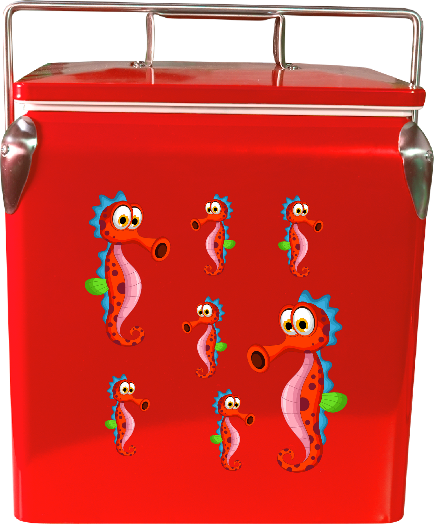 Sassy Seahorse Cooler Box