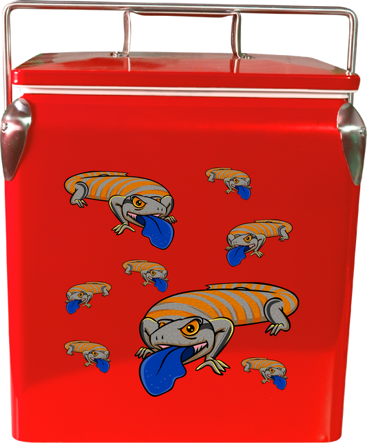 Bluey Lizard Cooler Box