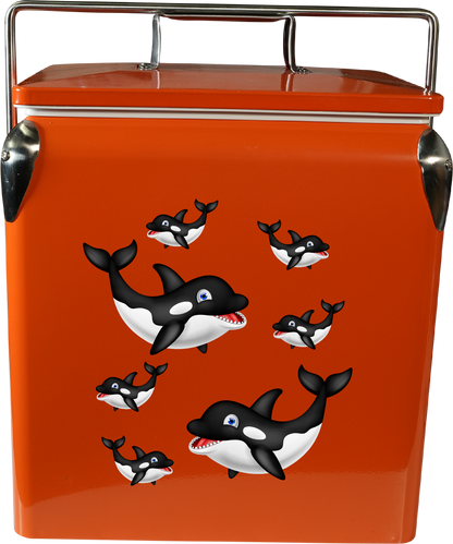 Orca Whale Cooler Box