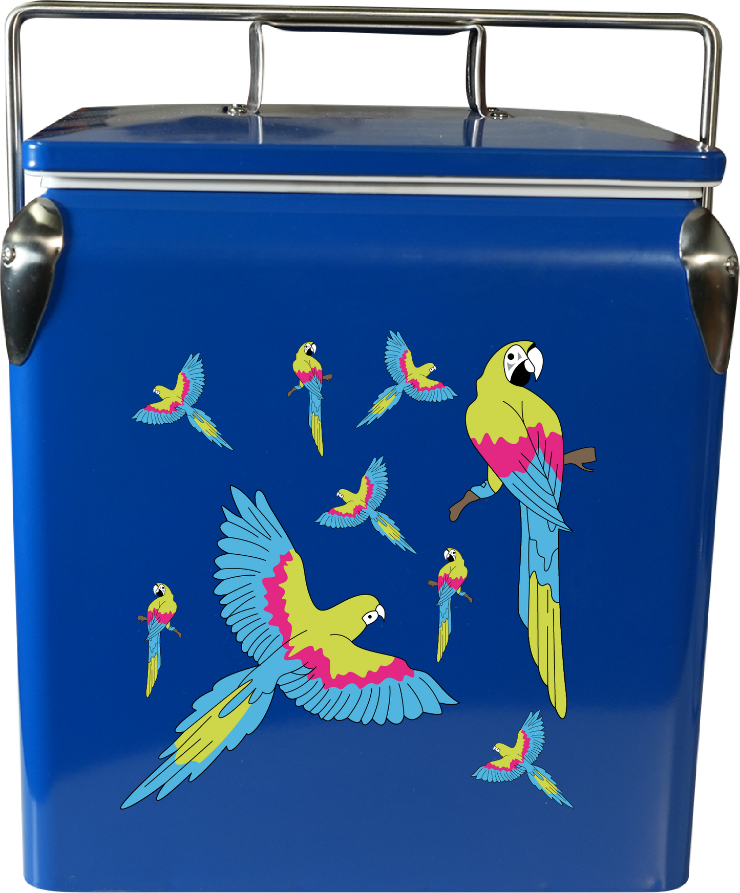 Majectic Macaw Cooler Box