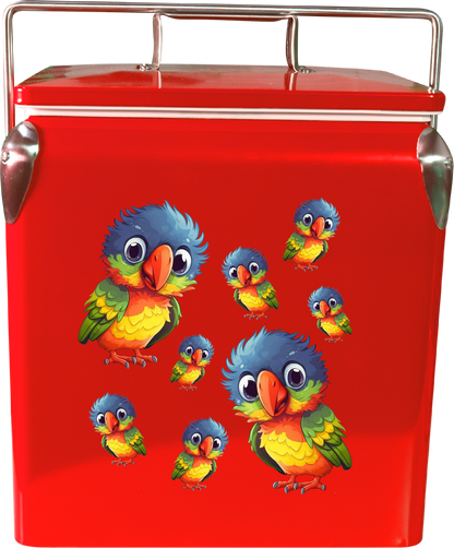 Rainbow Lorikeet Cooler Box