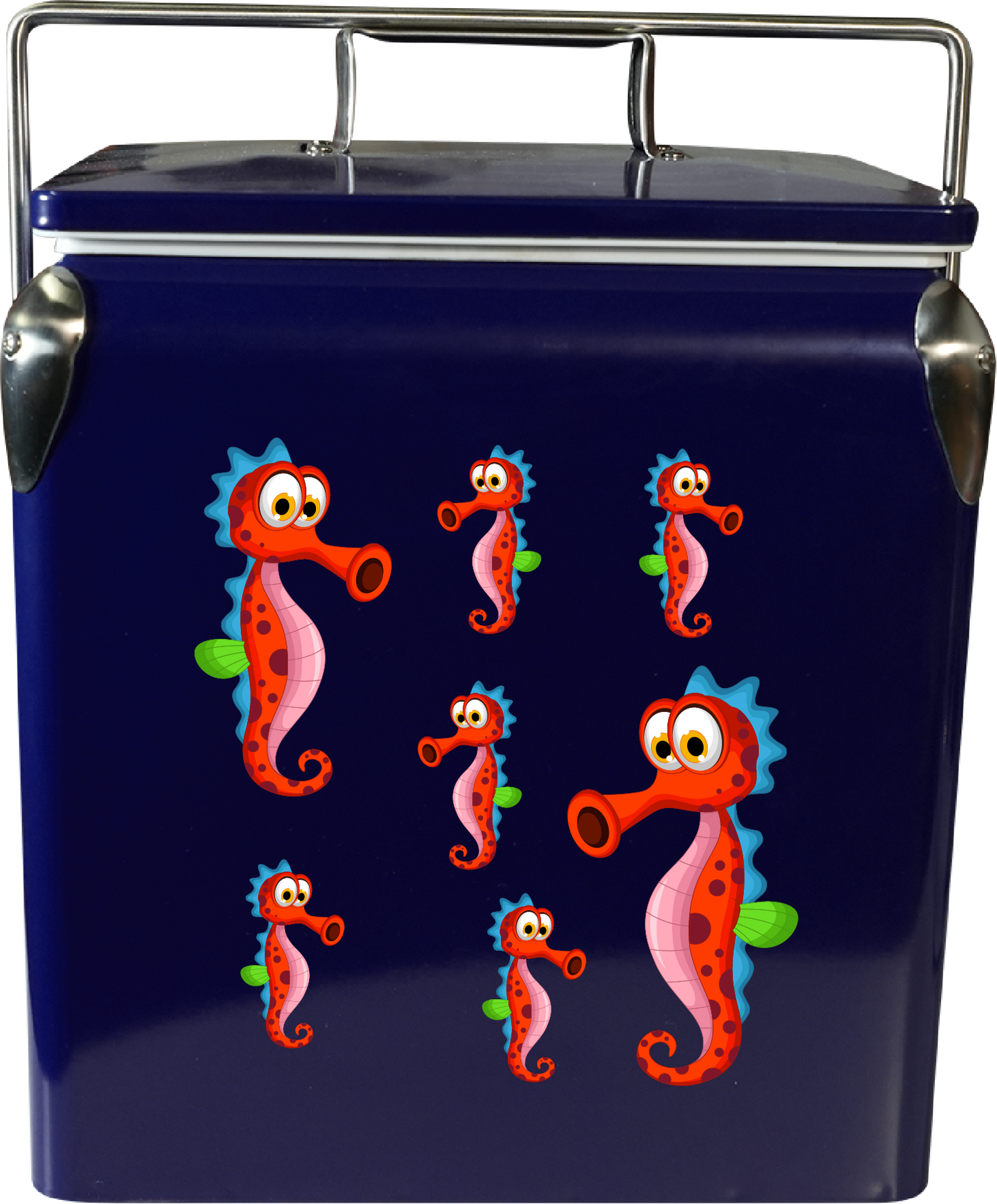 Sassy Seahorse Cooler Box