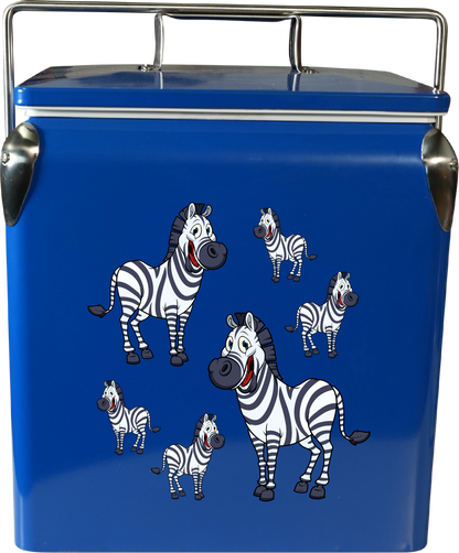 Ziva Zebra Cooler Box