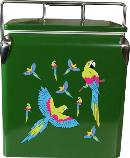 Majectic Macaw Cooler Box