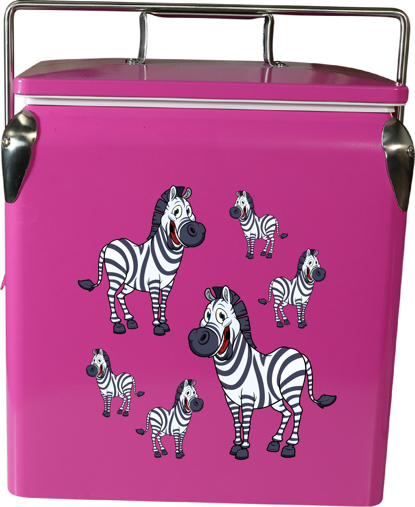 Ziva Zebra Cooler Box