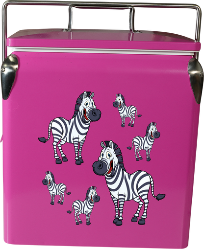 Ziva Zebra Cooler Box