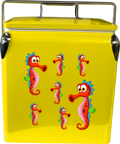 Sassy Seahorse Cooler Box