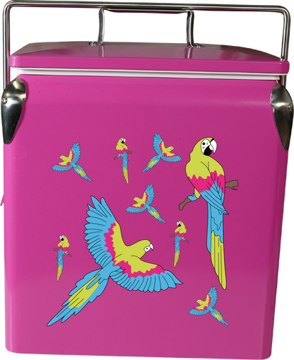 Majectic Macaw Cooler Box