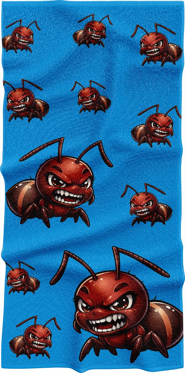 Chinchilla Ants Towel